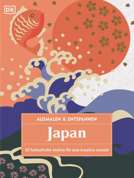 Ausmalen & Entspannen. Japan