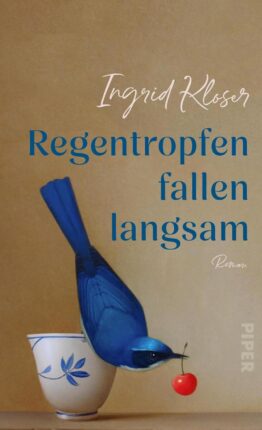Regentropfen fallen langsam