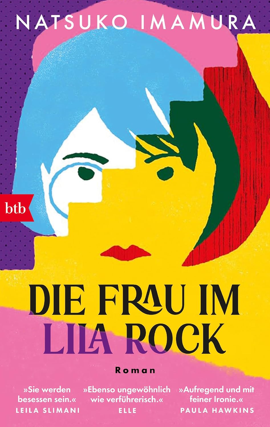 Die Frau im lila Rock