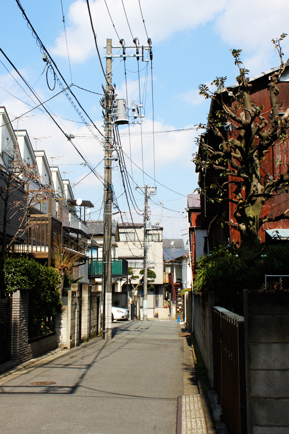 japanisches schmale Straße