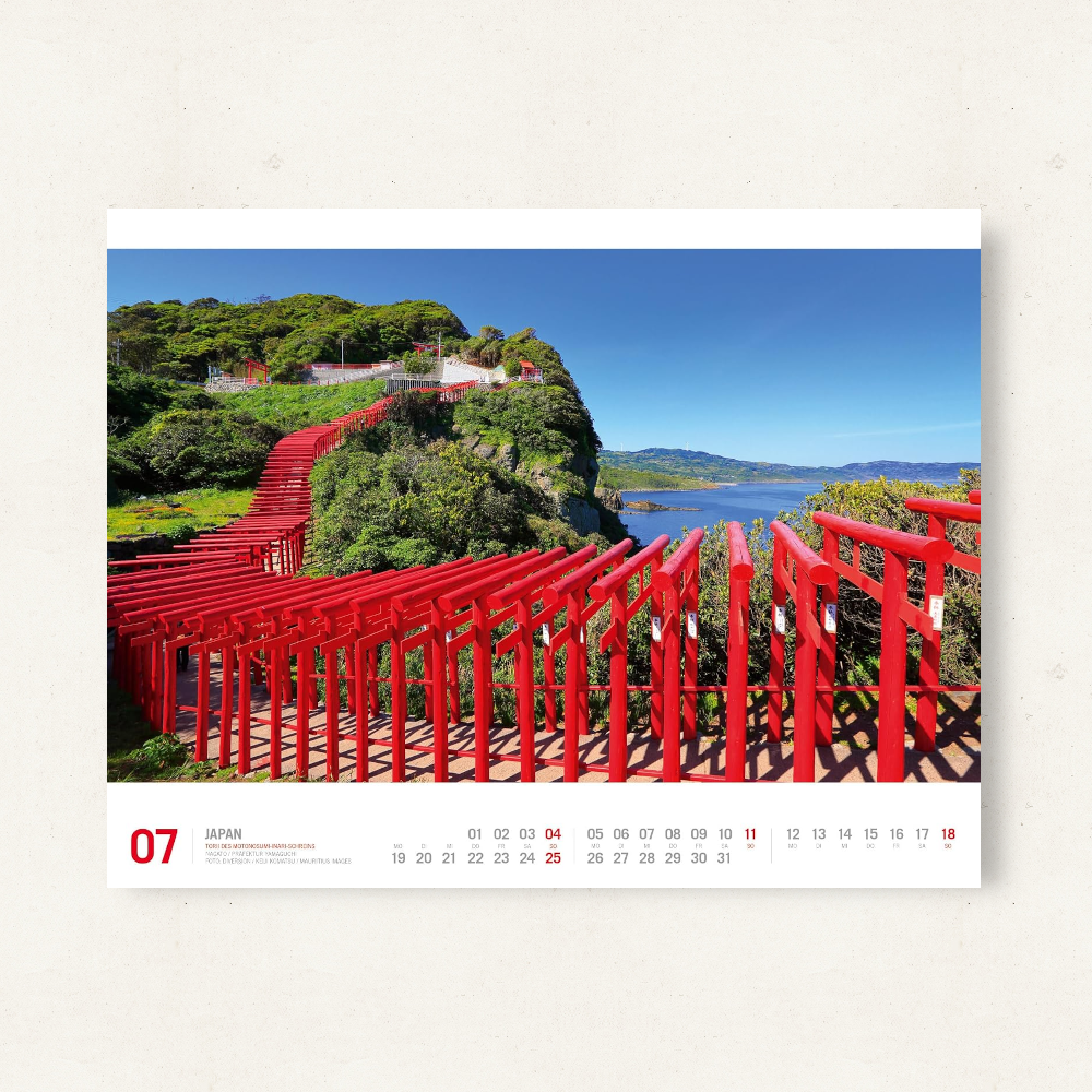 Bild aus dem Kalender Ackermann Japan 2027