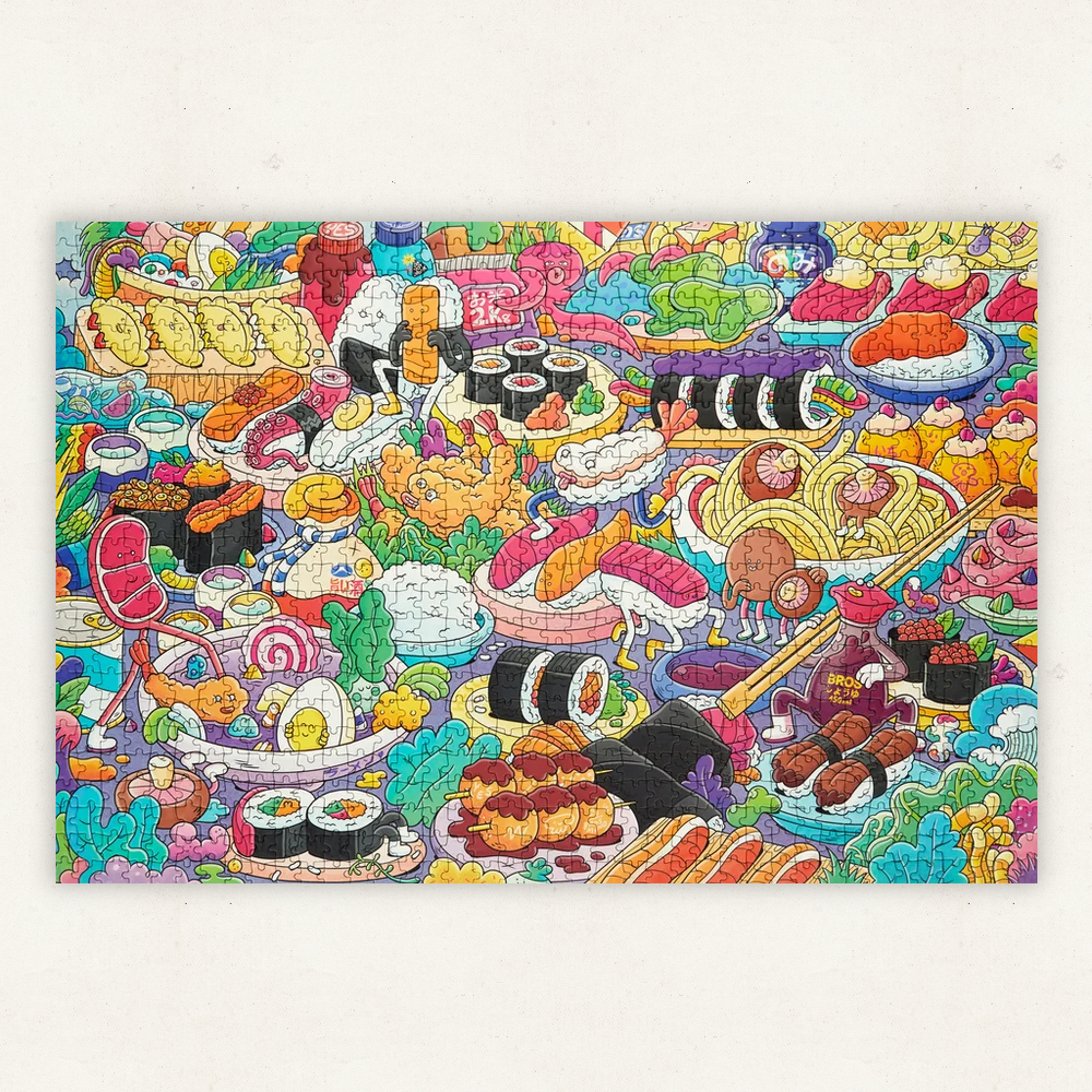 Bild von Galison Puzzle Fuji