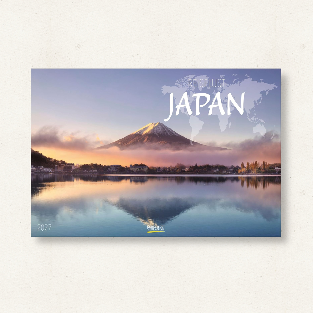 Cover Kalender Reiselust Japan 2027