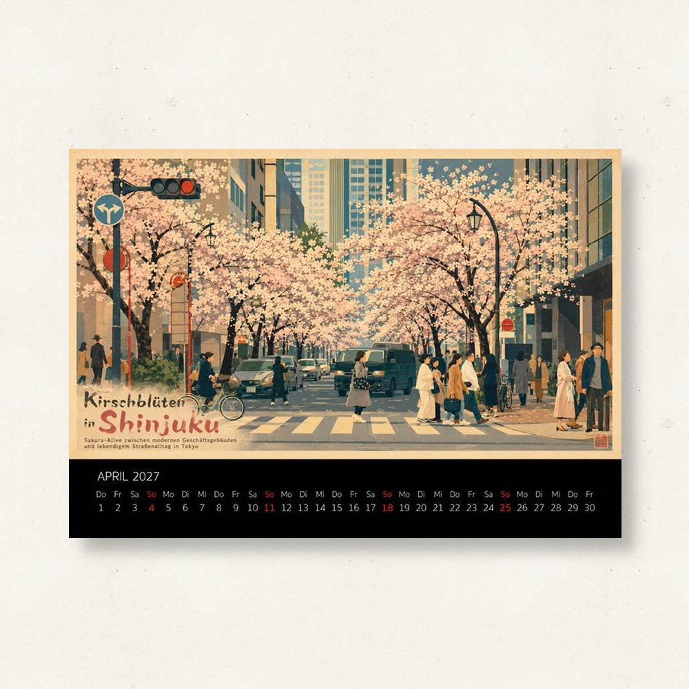 Bild aus dem Seidel Vintage Kalender 2027